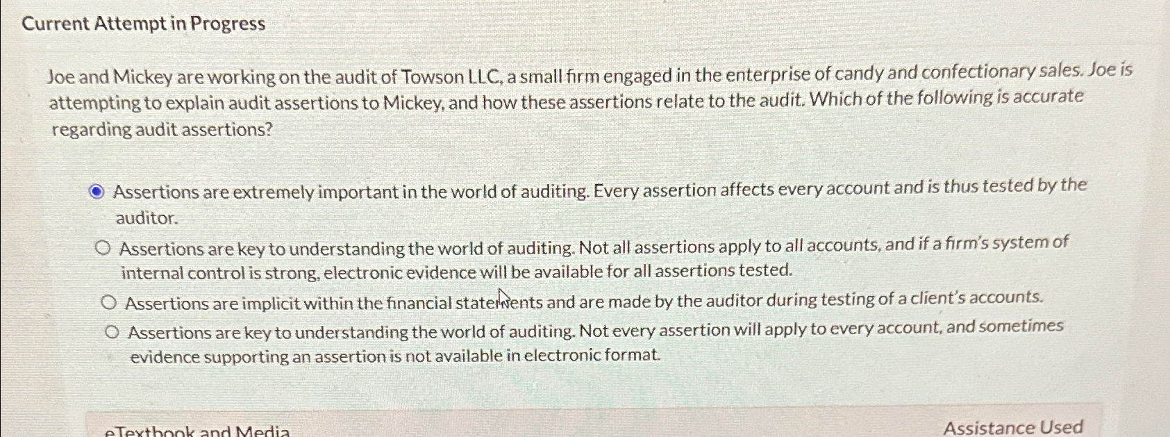  Current Attempt in Progress Joe and Mickey are working on the