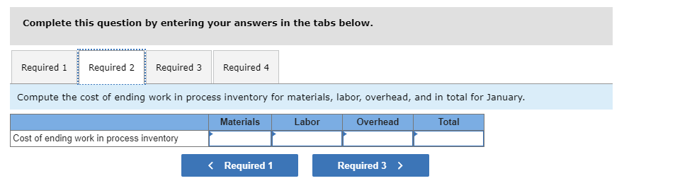 LO4-5] Superior Micro Products uses the weighted average method in its process