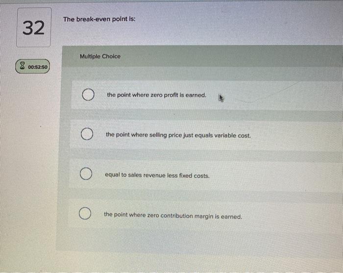 behavior to hold true. the range of activity based on the volume-based