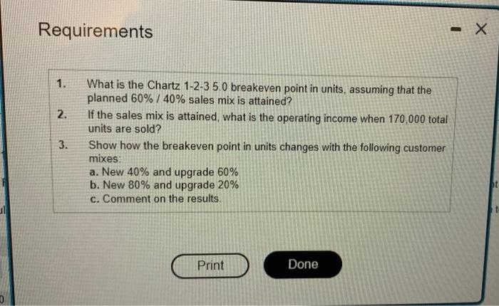 customers into two groups new customers and upgrade customers (those who previously