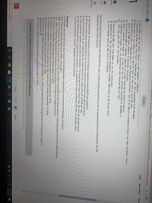  external browser &launchurl=https%253A%252F%252Fims.mheducation.com. ce Set - Part II Saved Help Save