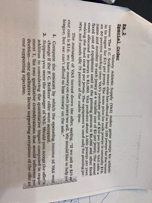 EXPLAIN: why fixed cost included in the calculation? I think fixed cost