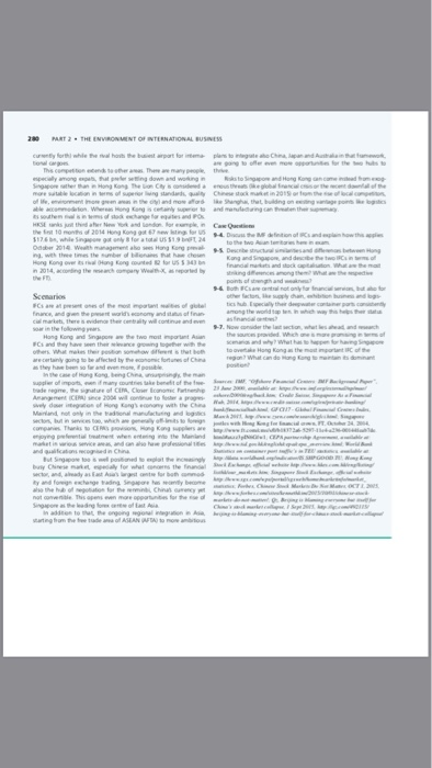 IFCs-Singapore and Hong Kong IFCs an overview Hong Kong and bgiso PART