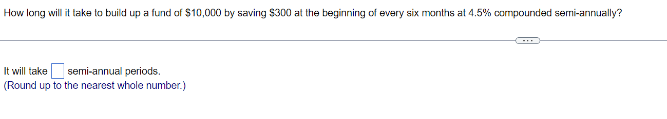  How long will it take to build up a fund of