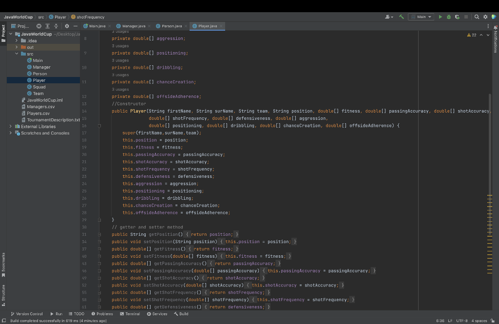 tound in java.utll or jawa.10 or java.lang. Whan you have completed your