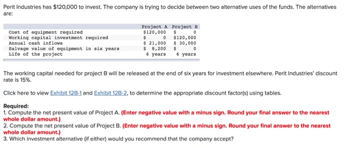 help solving 1a) and b) 1) b) use tables below Perit Industries