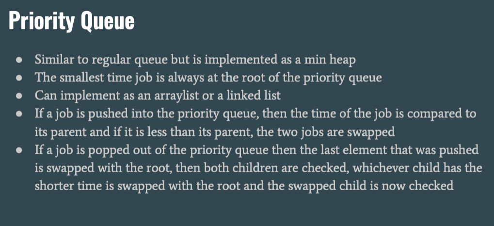 because a user double-clicked on an icon to start a program), it