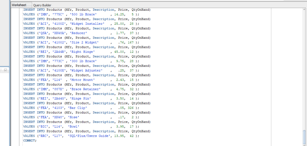 can continue our investigation. You CANNOT use the key words: BETWEEN, AND,