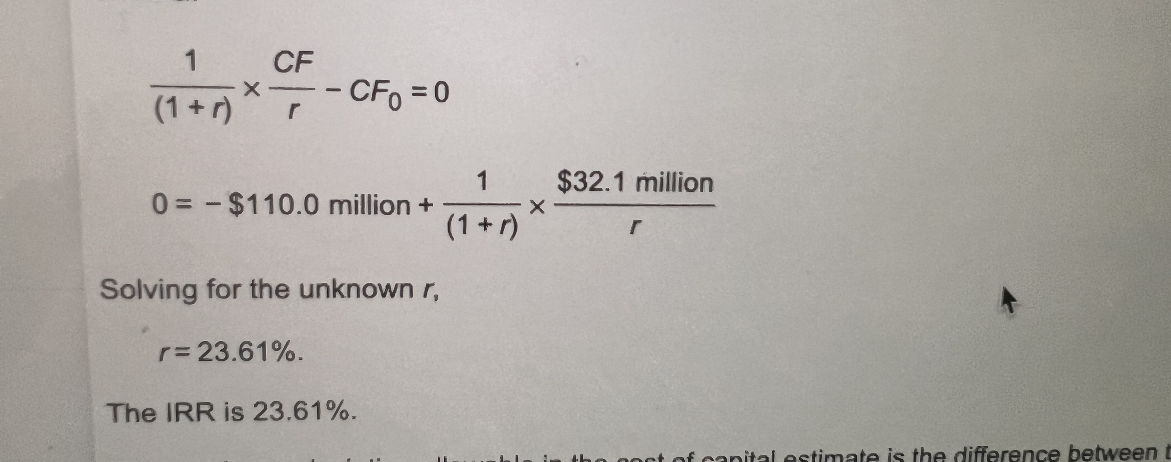 Can you show step by step how to get the answer for