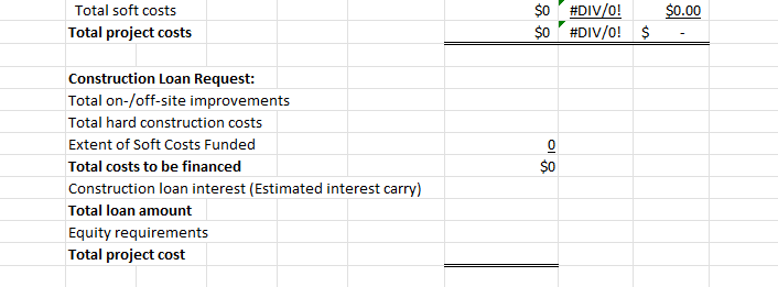 Flow Template to assist. Tab I-Project Description. Contains all relevant information for