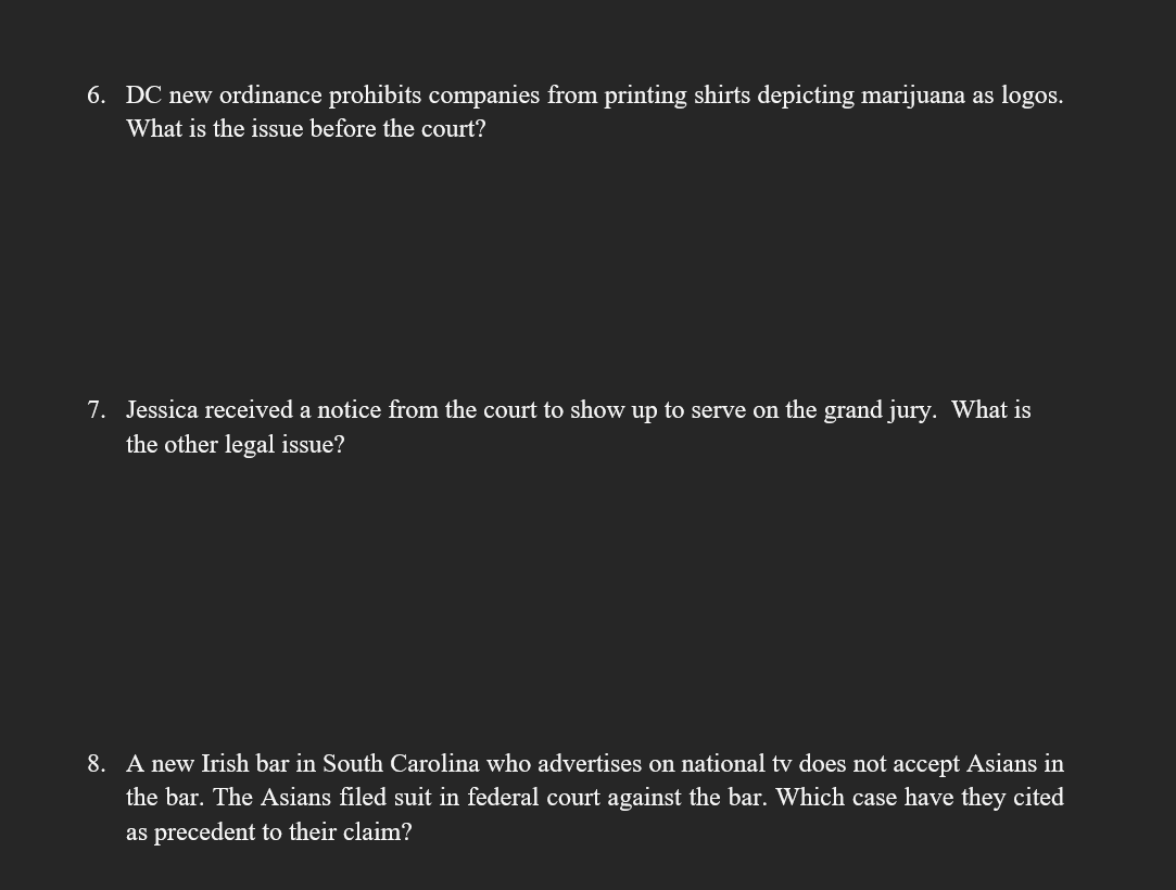 question is not a legal issue writing question. Work on this paper.