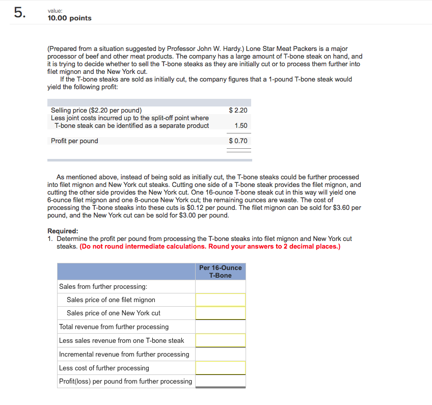 departments, Hardware and Linens. The company's most recent monthly contribution format income