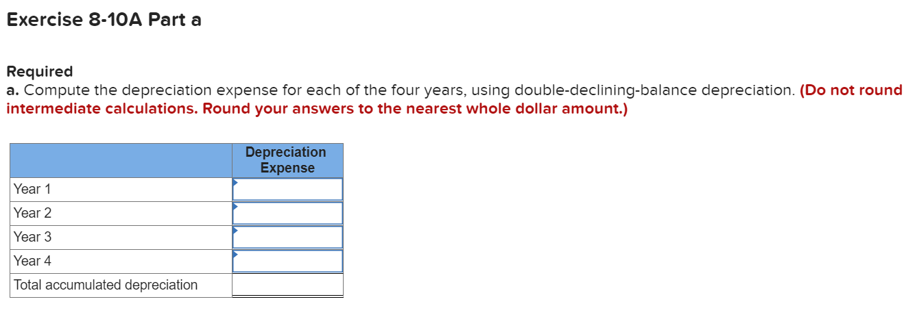 on disposal LO 8-3, 8-4 (The following information applies to the questions