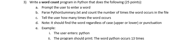 USE PYTHON, ANSWER QUESTION WITH CODE AND SHOW OUTPUT COPY AND PASTE