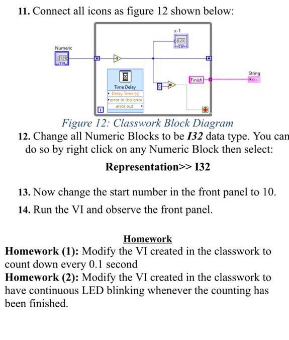 countdown timer program with the following specifications: one-second decremental period, start number