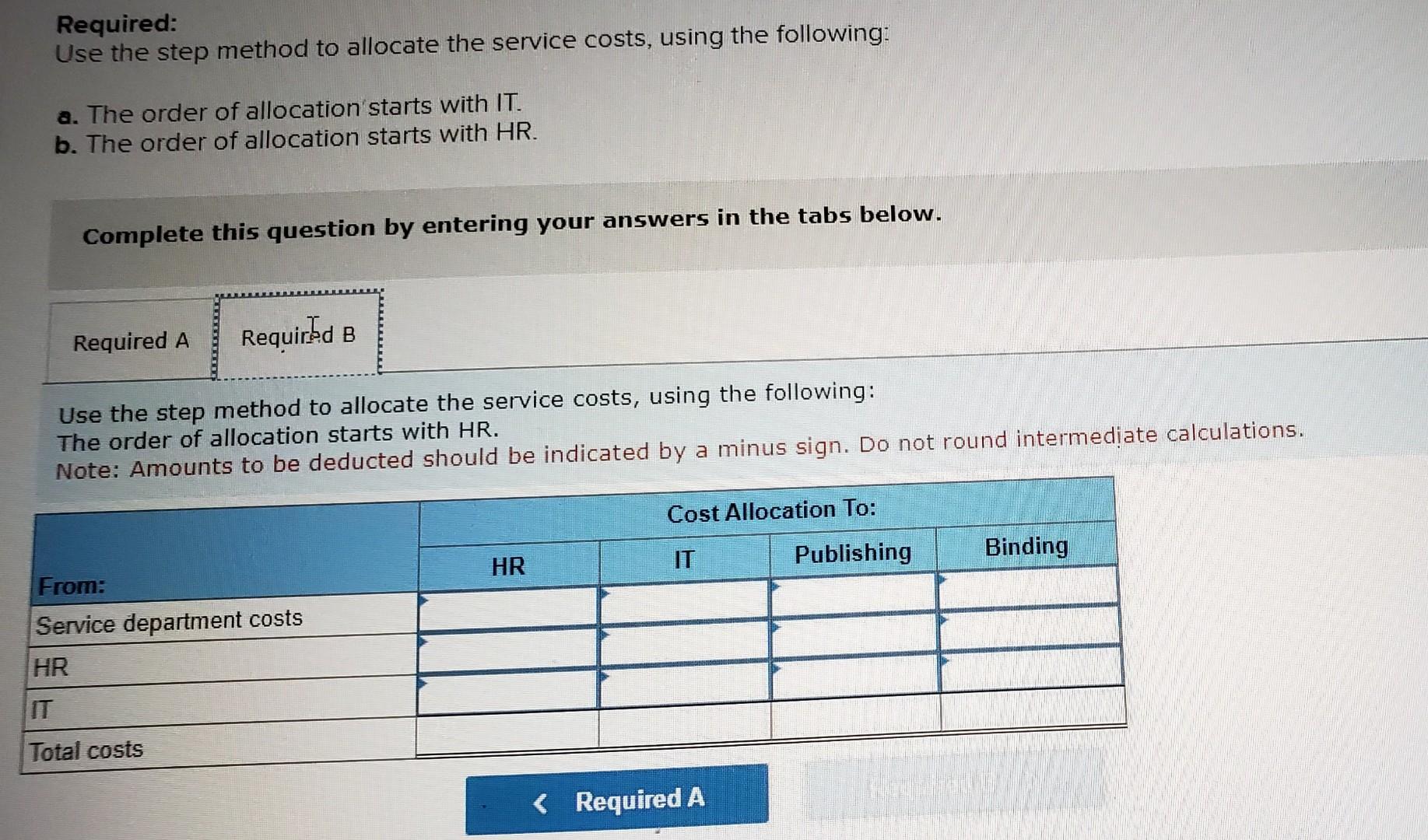 B. thank you! Woodstock Binding has two service departments, IT (Information Technology)
