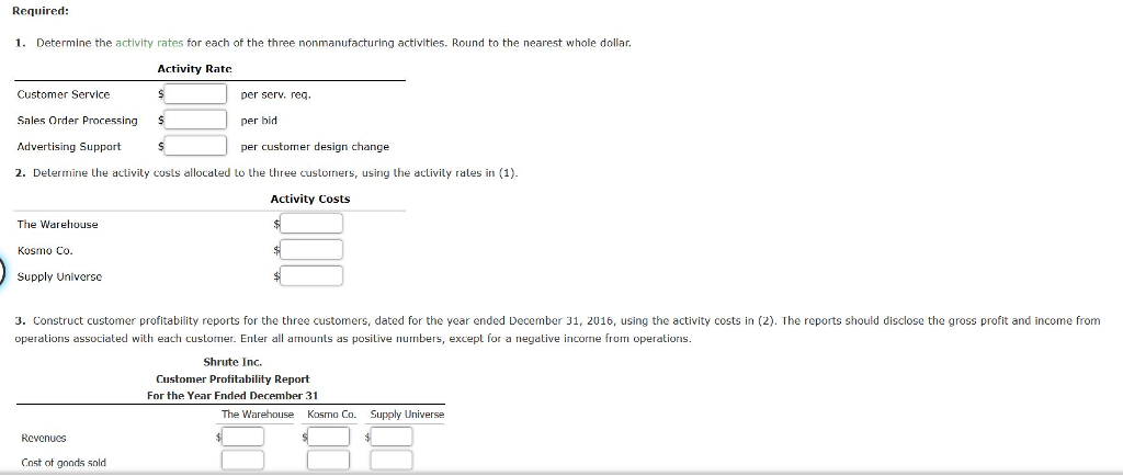 oftice copiers, which are sold to retailers. The price and cost ot