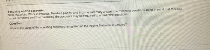 presents account information for Mocha Cola Beverages pertaining to January of 2020.