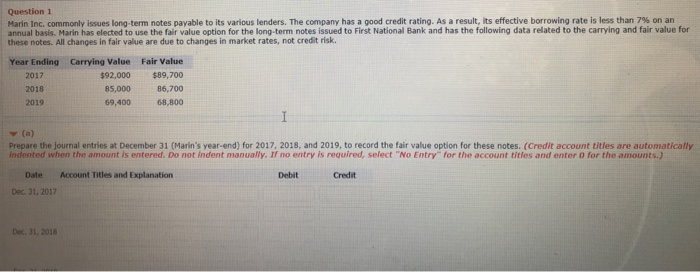 various lenders. The company has a good credit rating. As a result,