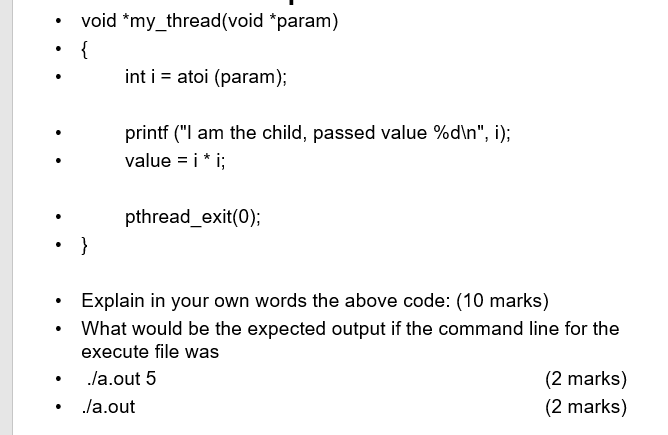 (stderr, "usage: a.out In"); exit(0); retcode pthread_create(&tid,NULL,my_thread,argv[1]); if (retcode != 0) {