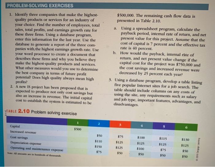 Please help answer Chp 2 Problem 2A & 2B by using excel