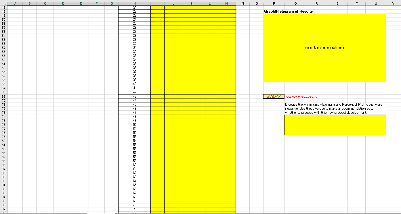 Y F G H M 1 New Product Simulation 3 RANDOM (UNCERTAIN