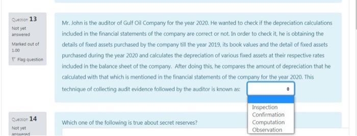 Marted out of Ms. Aalia the auditor of Al Aalam Logistic Company