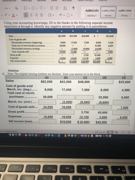  Refrences AaBbCcDd AaBbCcDdE AaBbCeDdl Heading 7 Strong Normal Using your accounting