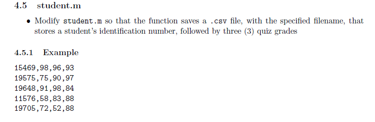  (MATLAB QUESTION) How to modify this function? function [ ] =