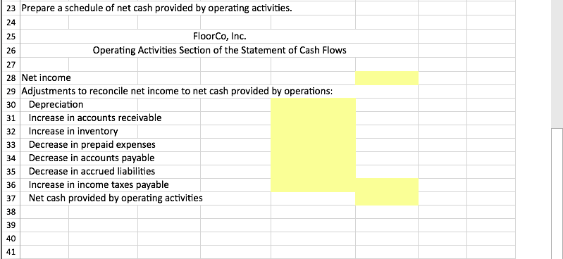 with formulas. You can not just enter the value in the vell