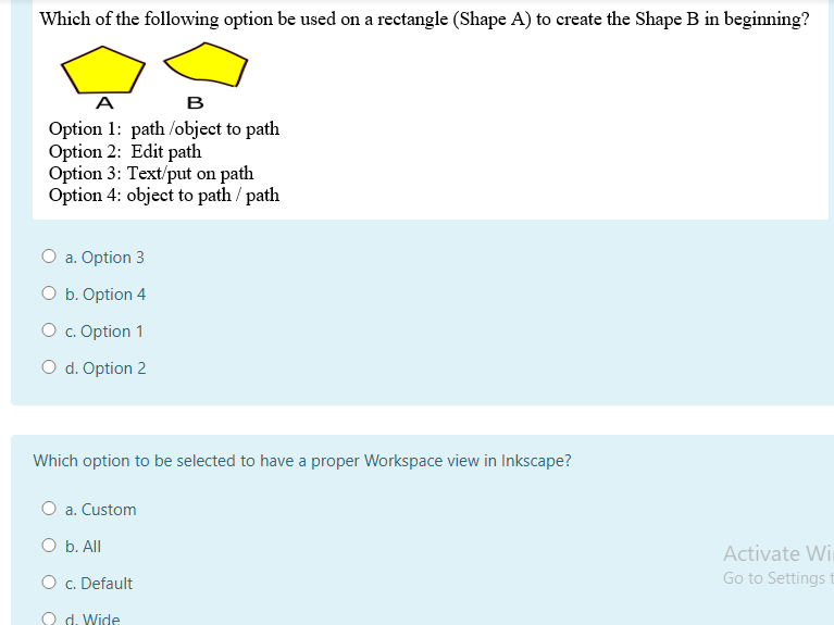 Which option mixes the color to the next color it meets in