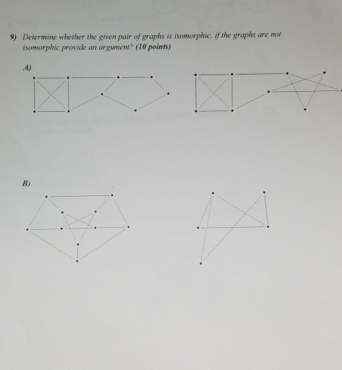 i I need answer asap please. (Discrete Structure) Determine whether the given