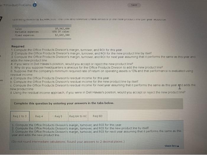 new product line." said Dell Havasi, manager of Billings Company's Office Products