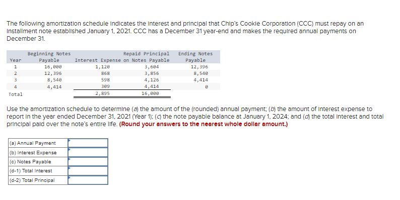 Please explain how to get these answers ! :) The following