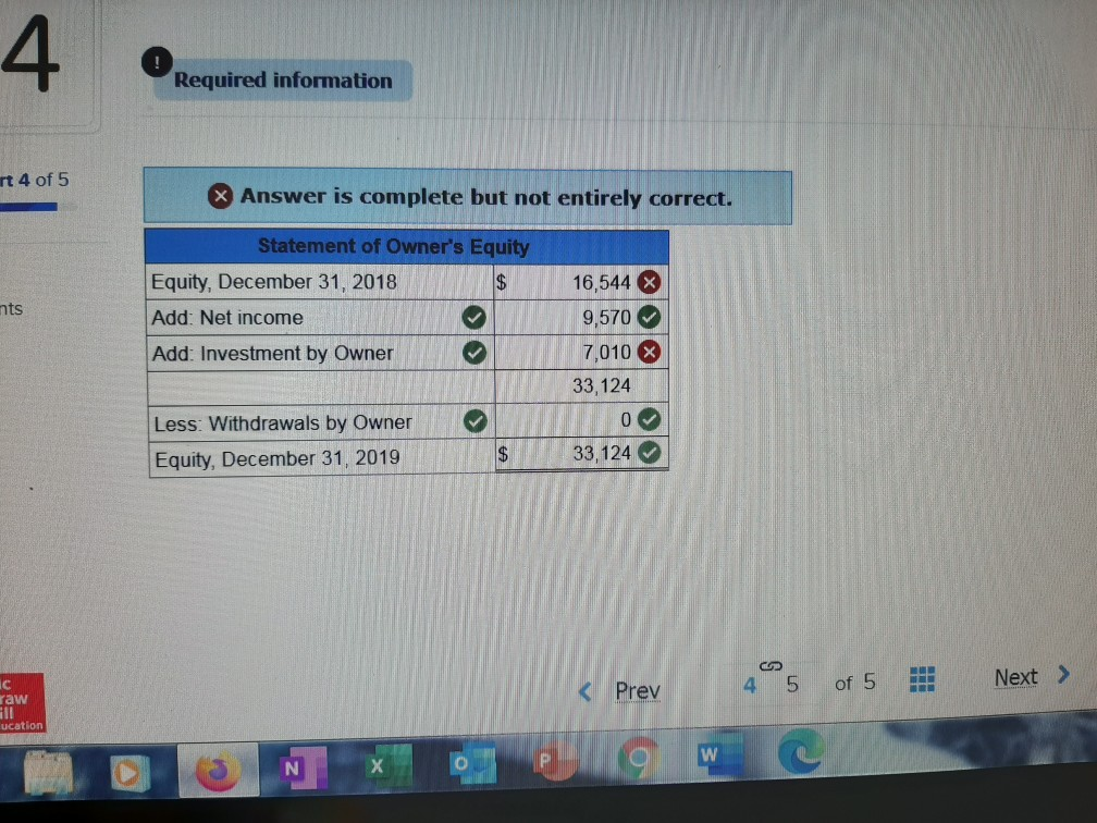 statement information is from five separate companies. Company Company Company B Company