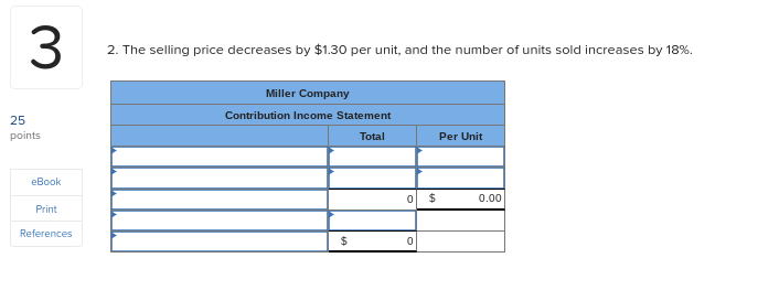 same set of instructions. Please help 3 25 points eBook Print References