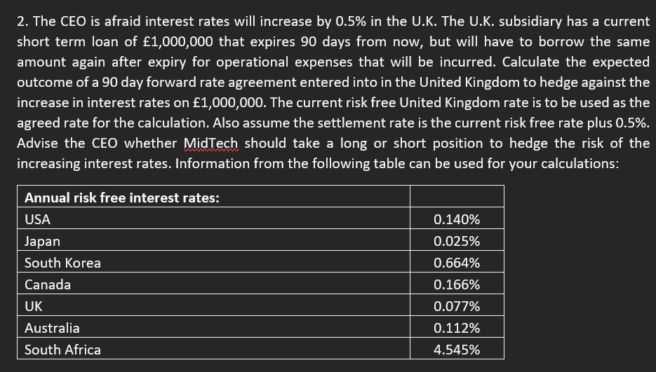  Do you recommend that MidTech should be the seller or buyer