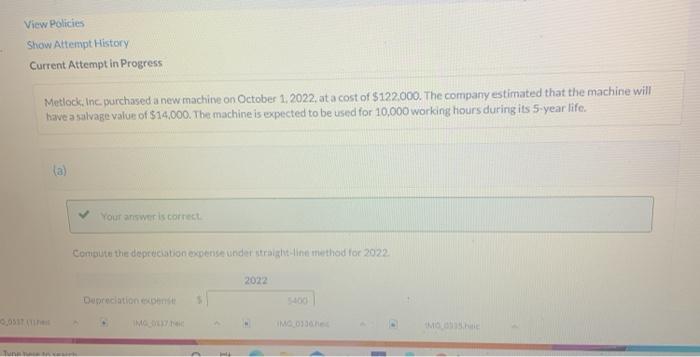  View Policies Show Attempt History Current Attempt in Progress Metlock, Inc.
