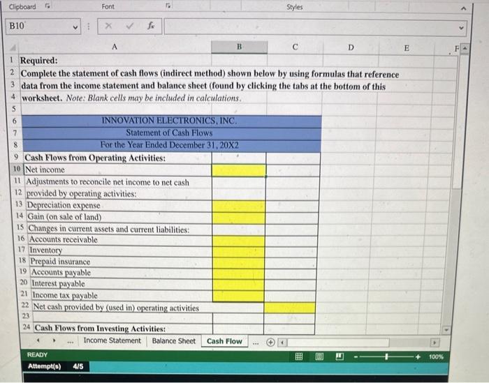  plug in the formulas for each box 2 Complete the statement