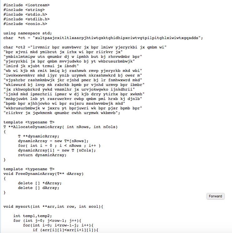 in the second, third, and fourth pictures are an example code that