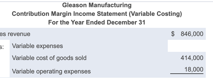 $1 Fixed manufacturing overhead (MOH) in total for the year $322,000 Fixed