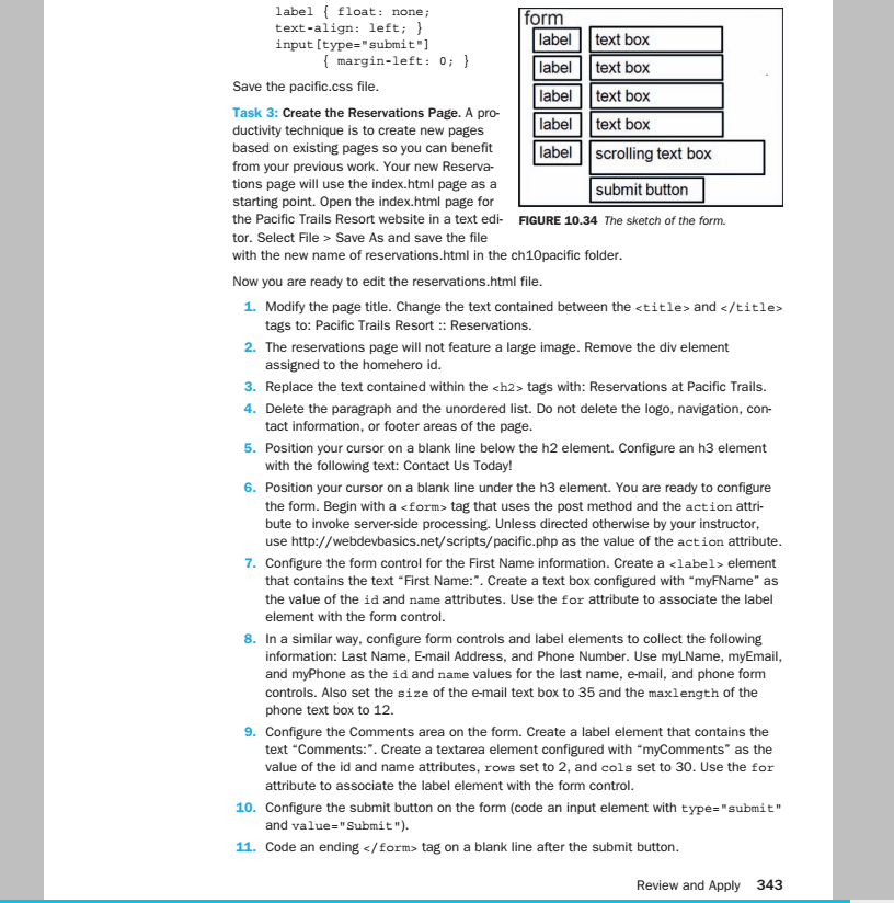 please modify the HTML file using Task 3 and Task 4 INDEX.HTML