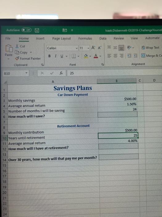 usually set up so the payment is applied at the end of