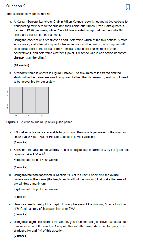  Question 5 This question is worth 30 marks. a. A Korean