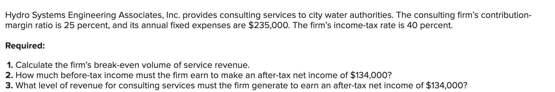 Can someone help me determine the correct responses to this question? Hydro