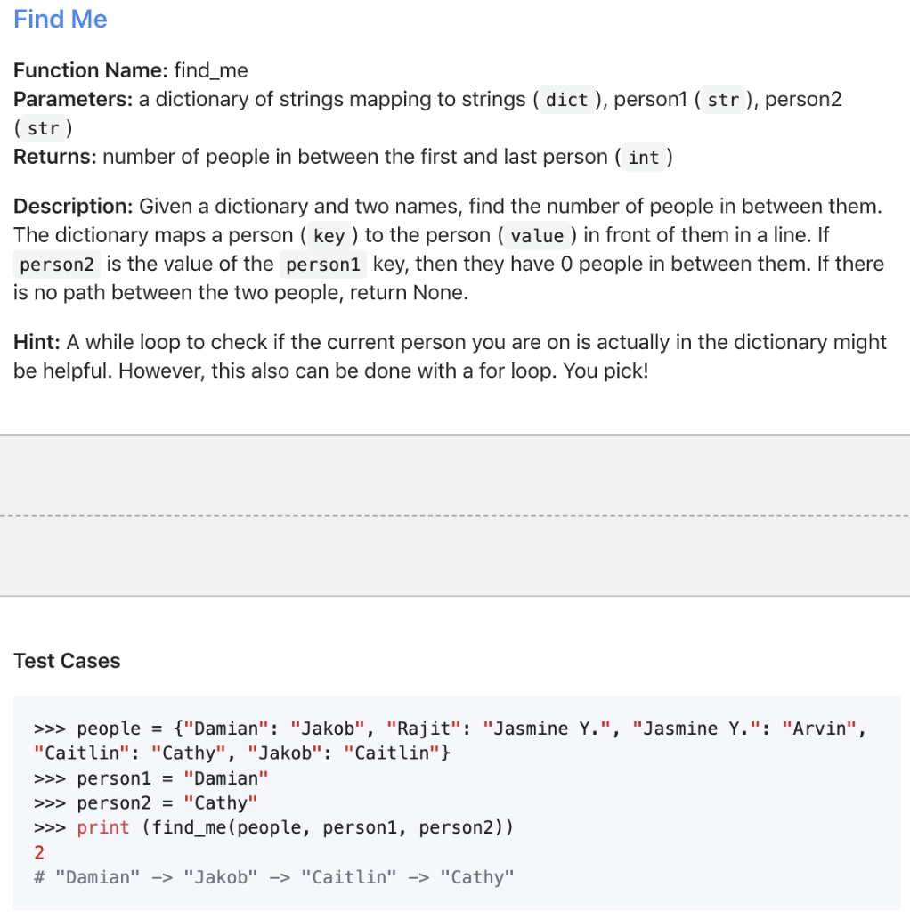 Need to come up with a coding in python. The blue highlighted