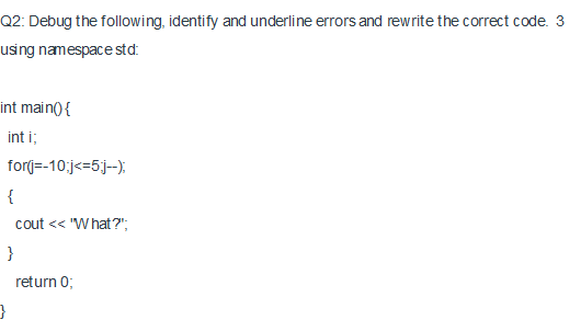  Q3: Differentiate between constructor and method 