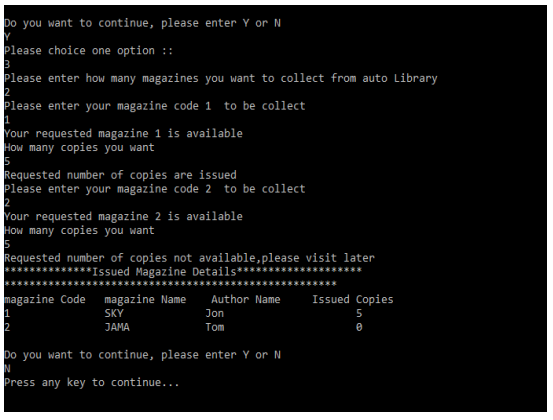 given below: 1. To Stock Entry 2. To Display current stock and
