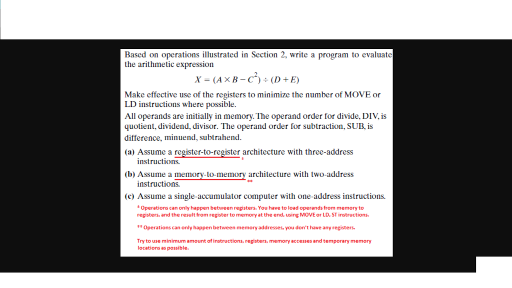  Based on operations illustrated in Section 2, write a program to