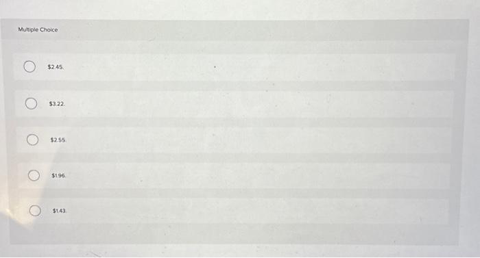 MC Qu. 03-160 (Algo) Compute the conversion cost per... Compute the conversion